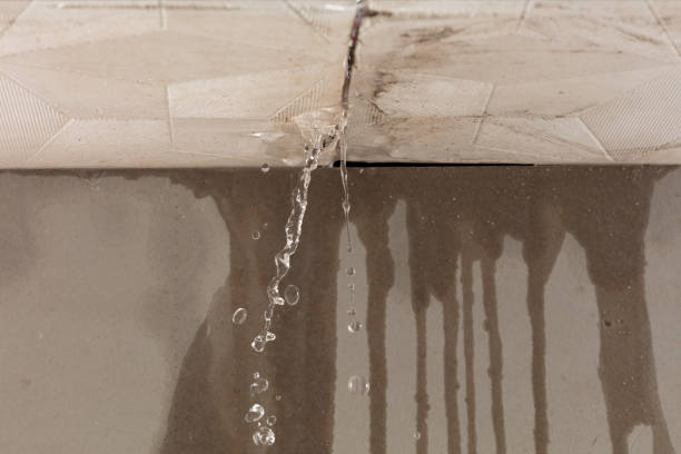 Professional Burst Pipe Cleanup technician working in Brooks, KY